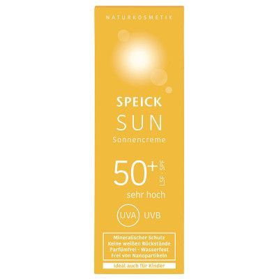 Zonnecreme spf50+ van Speick, 1 x 60 ml